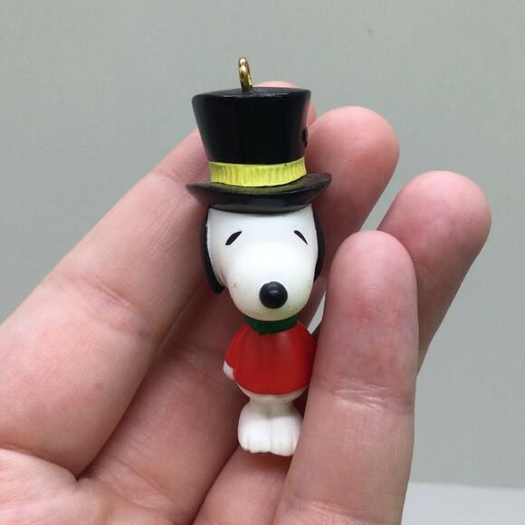 Rare Wilton Vintage Peanuts Snoopy Collectible Christmas Ornaments Lot of 3 - Picture 8 of 11